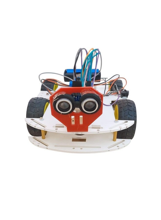 ROBOINNOVATION (2-in-1 Robotics Kit | Obstacle Avoiding & Human Following Robot DIY Kit | 4WD Smart Car STEM Learning Kit with Online Guide - Image 1